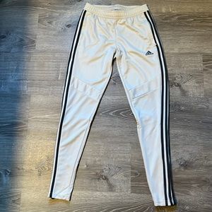 WOMENS XSMALL OFF WHITE ADIDAS JOGGERS